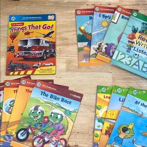 12 LeapFrog Tag Books